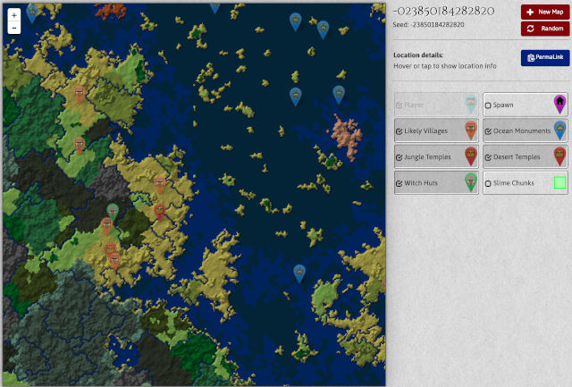 Minecraftメサとキノコ島が近いマップのシード値 コマンドの達人